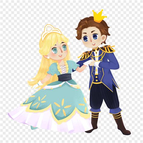 Princess And Prince Princess Prince And Princess Happy Png Hd