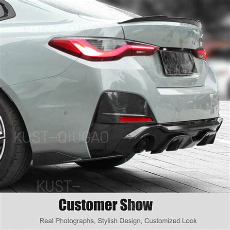 For BMW G26 430i 440i I4 4 Door 21 22 Real Carbon Fiber Rear Trunk