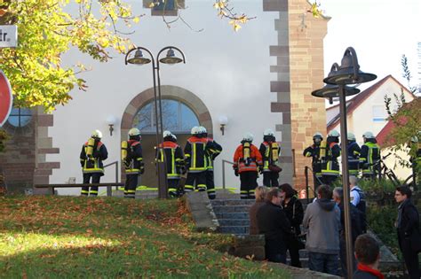 Brand In Der Kirche Einsatzbericht Korb Ev Kirche