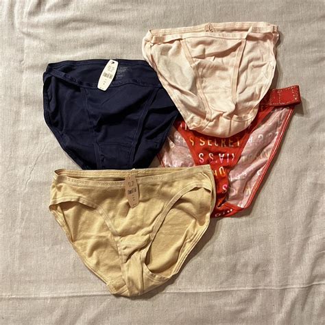 Victoria S Secret Pink Bikini Panties All Of Them Depop