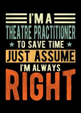 Theatre Practitioner Poster By Schmugo Displate