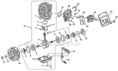 Homelite Electric Chainsaw Parts List