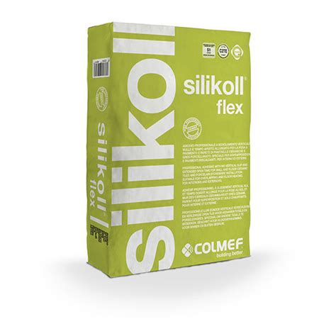 Fixing Adhesive Mortar SILIKOLL FLEX COLMEF For Tile Mineral