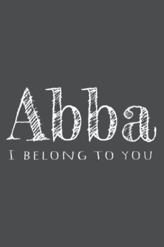 Abba Father I Belong To You: Notebook Planner - Daily Planner, To Do ...