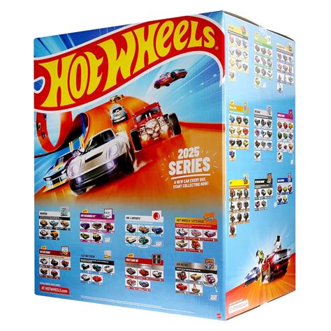 T Hunted Todos os Hot Wheels básicos de 2025 em uma caixa