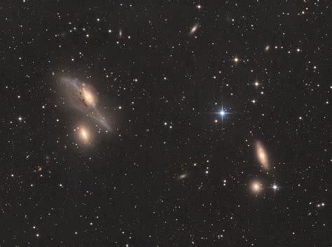 The Eyes Galaxies NGC 4435 NGC 4438 And Friends Part Of Markarian S