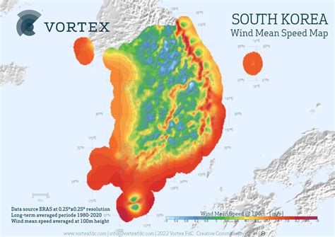 South Korea Wind Map Vortex