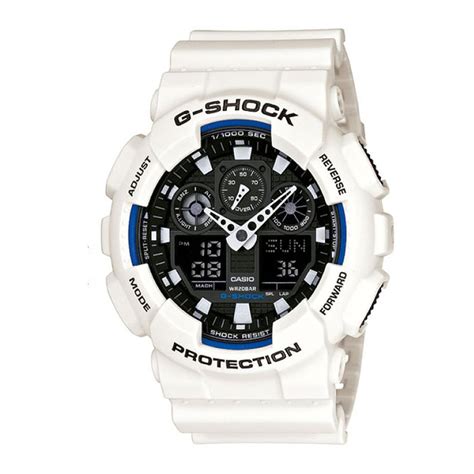 Ripley Reloj Casio G Shock Hombre An Logo Ga B A Blanco Resina