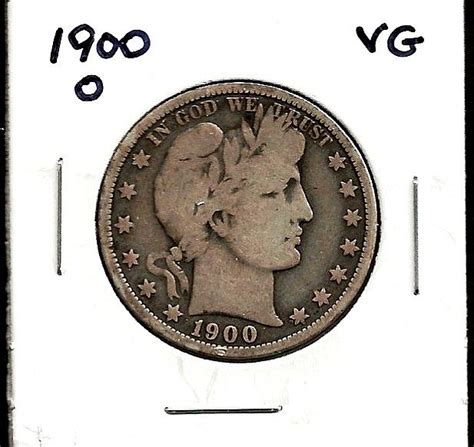 1900 O BARBER HALF DOLLAR VG For Sale Buy Now Online Item