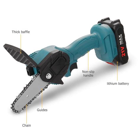 Portable Electric Pruning Saw Rechargeable Small Electric Saws Woodworking One Handed Electric