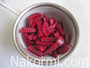 Цукаты из свеклы в домашних условиях: рецепт с фото