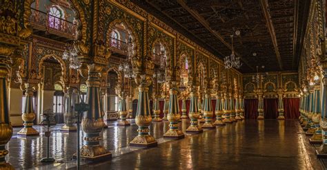 Golden Interior of Mysore Palace · Free Stock Photo