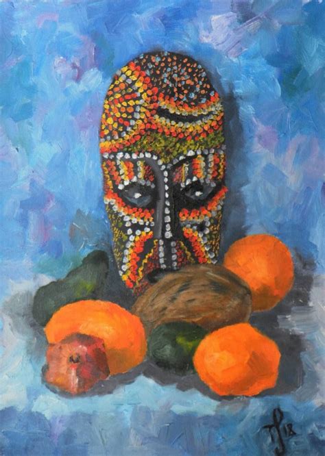 African still life Painting by Tatyana Gavrilenko | Painting, Canvas ...