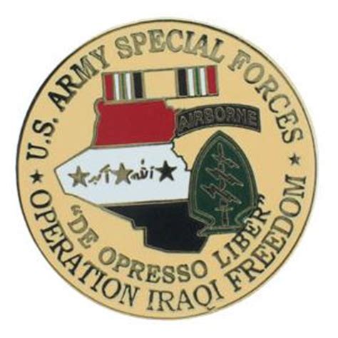 Operation Iraqi Freedom Pins Flying Tigers Surplus