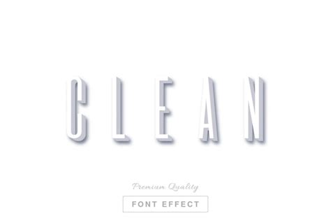 Premium Vector Shadow Editable Text Effect