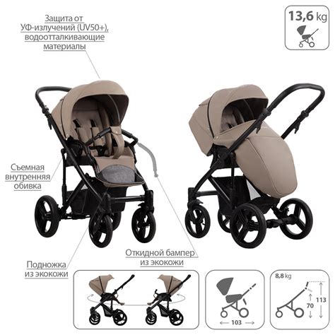 Купить коляску BEBETTO Magnum PRIMA 2 в 1