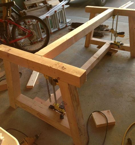 How To Attach X Legs To A Table