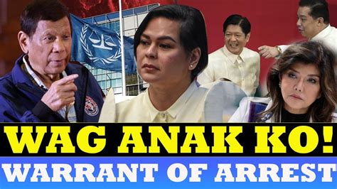 Nilulutong Impeachement Laban Kay Sara At Warrant Of Arrest Kay Ex Pres