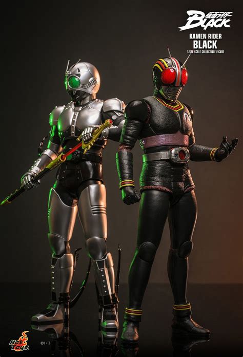 HOT TOYS假面騎士Black假面騎士 Black 比例收藏級人偶高質感還原經典造型