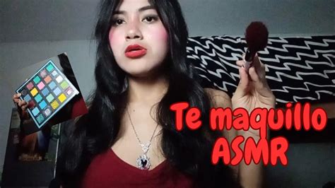 Asmr Roleplay Tu Amiga Te Maquilla Para Halloween Youtube