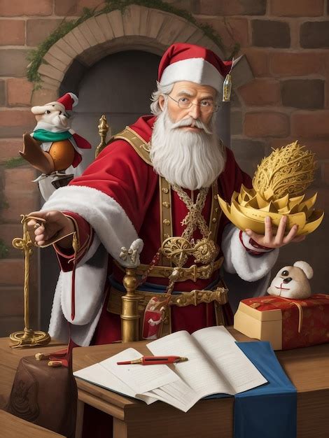 Feliz Y Lindo Sinterklaas O San Nicol S Con Ilustraci N Vectorial De