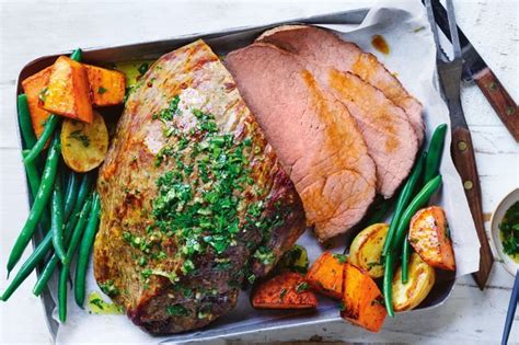 Traditional Roast Beef With Veg Recipe