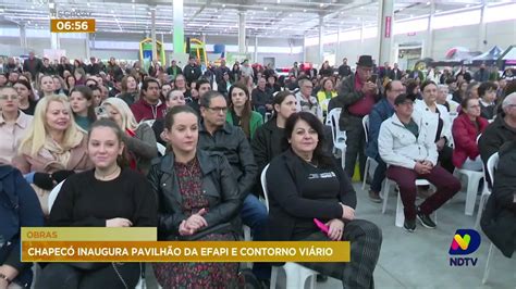 Chapecó inaugura pavilhão da Efapi e Contorno Viário