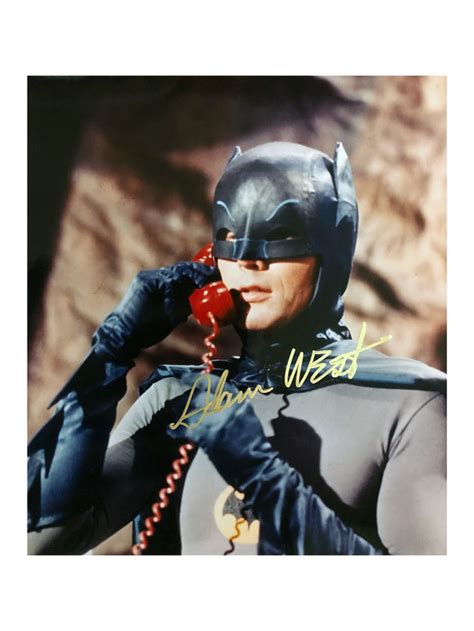 Batman Cave Phone Signed By Adam West Adam West Official Website