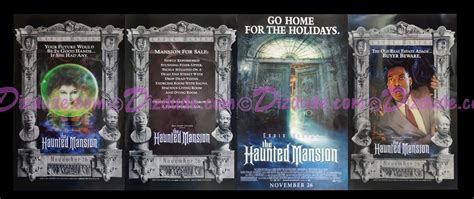 DIZDUDE.com | Disney Movie Poster "The Haunted Mansion" From 2003 ...