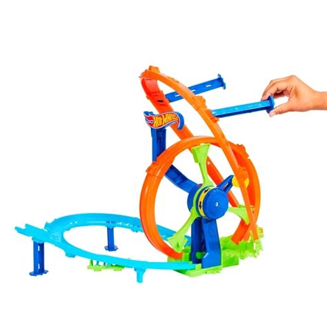 HOT WHEELS ACTION PISTA DE JUGUETE DESAFÍO TURBINA DE ACCIÓN