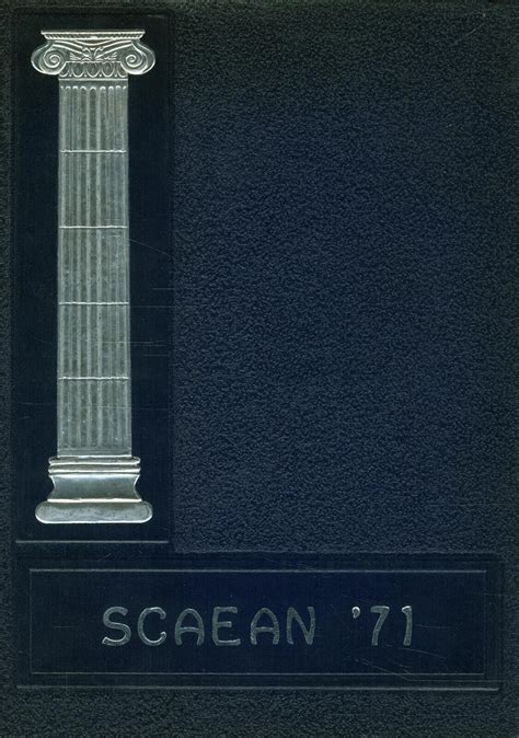 1971 yearbook from Brooks County High School from Quitman, Georgia