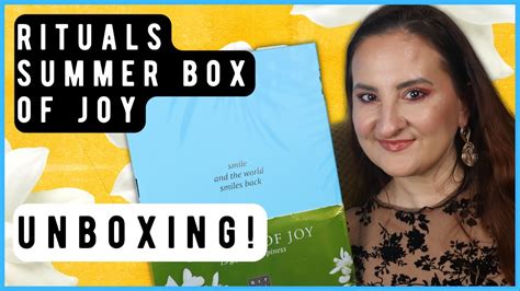 Rituals Summer Box Of Joy Advent Calendar Unboxing Youtube