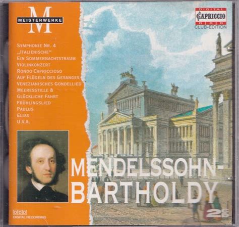 Werken Van Felix Mendelssohn Bartholdy Diverse Orkesten Diverse