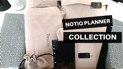 NOTIQ PLANNER COVER COLLECTION NEW COMPACT SIZES YouTube