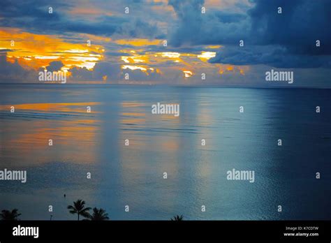 Guam Sunsets Stock Photo - Alamy