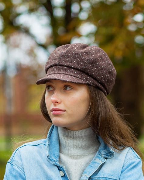 Baker Boy Hat Newsboy Cap Women Cabbie Hat Women Cabby Hat Etsy