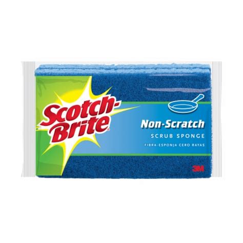 Scotch Brite Non Scratch Scrub Sponge 2 Pack 2 Pk Frys Food Stores