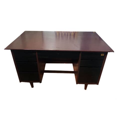 Executive Office Table Wooden 7Drawer 138x77x78cm ( Used) | HMR Shop N' Bid