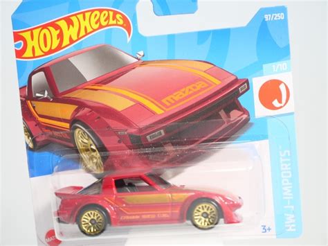 Coche Escala Mazda RX 7 1 64 Hot Wheels 95