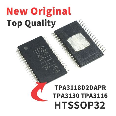 Tpa D Dapr D Dadr Smd Htssop Class D Audio Amplifier