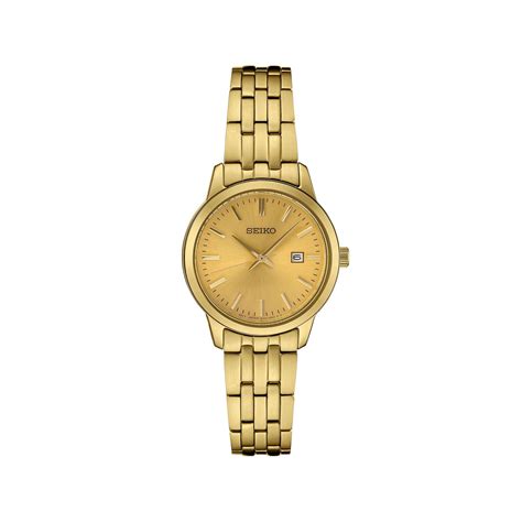 Seiko Women's Essential Champagne Dial Watch - SUR444