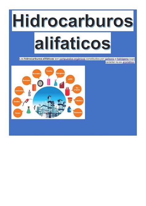 Hidrocarburos Alifaticos Pdf