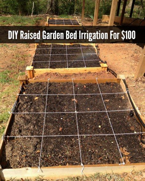 DIY Raised Garden Bed Irrigation For $100