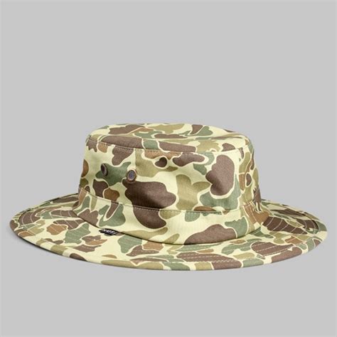 HUF DUCK CAMO JUNGLE HAT OLIVE HUF Caps