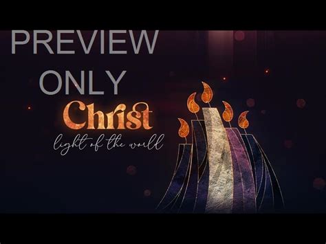 Christmas Figures Advent Christ Still | Shift Worship | Playback Media Store