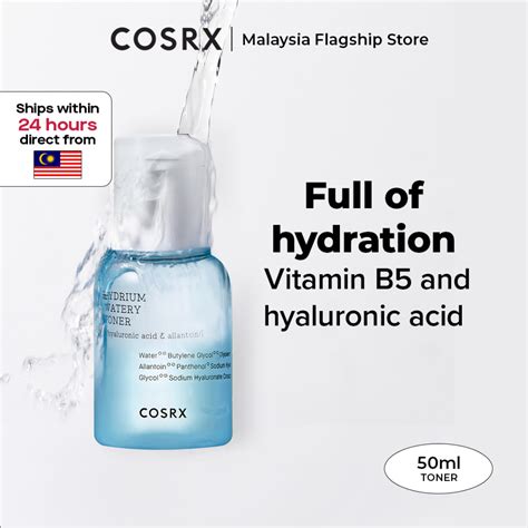 Cosrx Hydrium Watery Toner Ml Shopee Malaysia