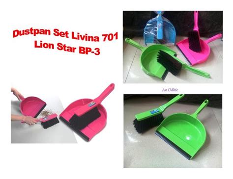 Jual Sapu Sikat Pengki Dustpan Set Livina Lion Star Bp Di Lapak