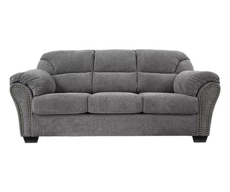 Signature Design By Ashley Allmaxx Pewter Sofa Big Lots