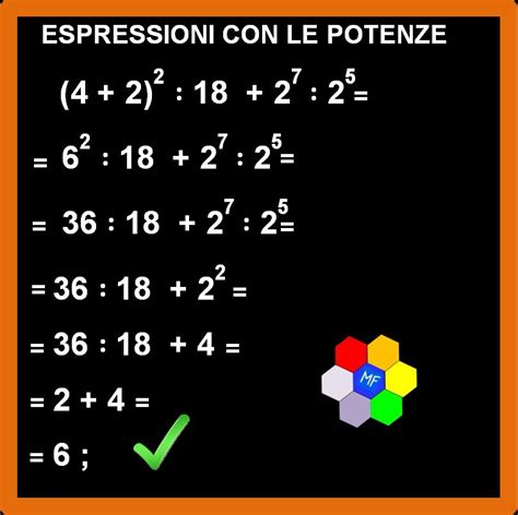 Espressioni Con Le Potenze Matematica Facile