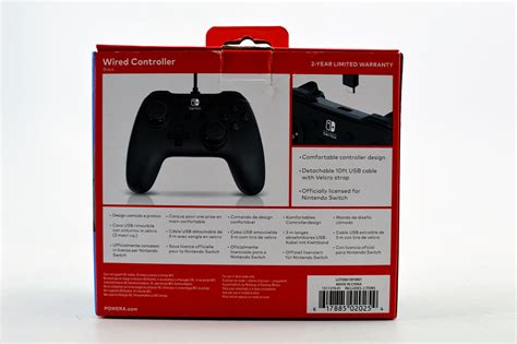 PowerA Switch Black Wired Controller | Resale Technologies